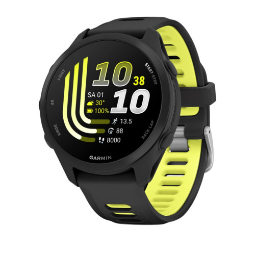 Garmin Forerunner 170 Black with Black/Amp Yellow Band (010-03920-00)