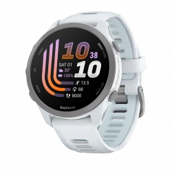 Garmin Forerunner 170 Music Whitestone with Whitestone/Cloud Blue Band (010-03920-11)