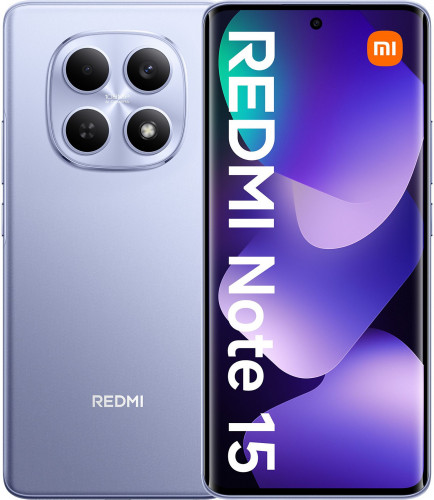 Xiaomi Redmi Note 15 4G 8/256GB Purple (with charger) (Global Version)