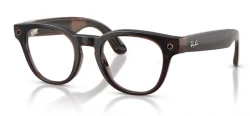 Ray-Ban Meta Scriber Optics Gen 2 - Transparent Umber Frame with Demo Lens (RW7002 8532 49-22)
