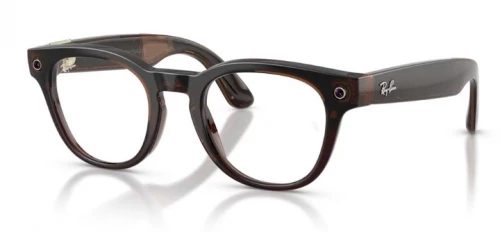 Ray-Ban Meta Scriber Optics Gen 2 - Transparent Umber Frame with Demo Lens (RW7002 8532 49-22)