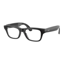 Ray-Ban Meta Blayzer Optics Gen2 - Transparent Black Frame with Demo Lens (RW7001 8526 50-19)