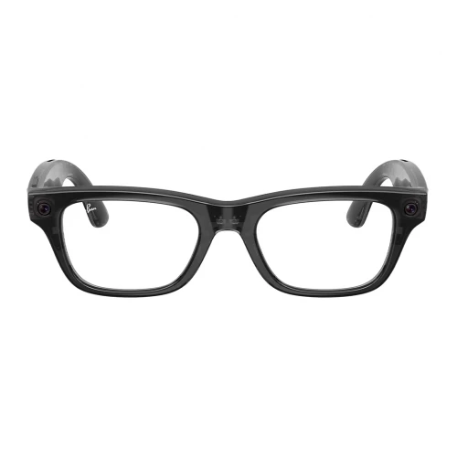 Ray-Ban Meta Blayzer Optics Gen2 - Transparent Black Frame with Demo Lens (RW7001 8526 50-19)