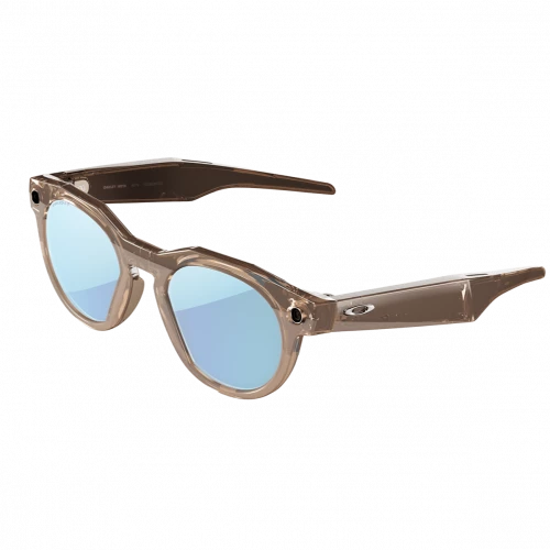 Oakley Meta HSTN Brown Smoke Lens color Deep Water Polarized (OW8002-0651)