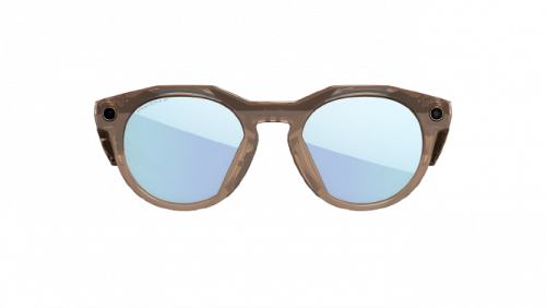 Oakley Meta HSTN Brown Smoke Lens color Deep Water Polarized (OW8002-0651)