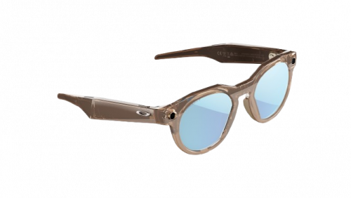 Oakley Meta HSTN Brown Smoke Lens color Deep Water Polarized (OW8002-0651)