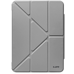 Чохол-книжка (поліуретановий) Apple iPad Air 11" 2024 / Air & Pro 11 2020–2022 LAUT HUEX FOLIO Y Tri-Fold Stand with Pencil Gray (L_IPA24S_HF_GY)
