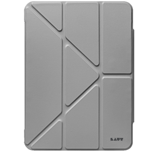Чохол-книжка (поліуретановий) Apple iPad Air 11" 2024 / Air & Pro 11 2020–2022 LAUT HUEX FOLIO Y Tri-Fold Stand with Pencil Gray (L_IPA24S_HF_GY)