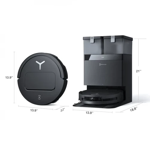 Робот-пылесос с функцией влажной уборки ECOVACS Deebot T50 Pro Omni Gen2 Black