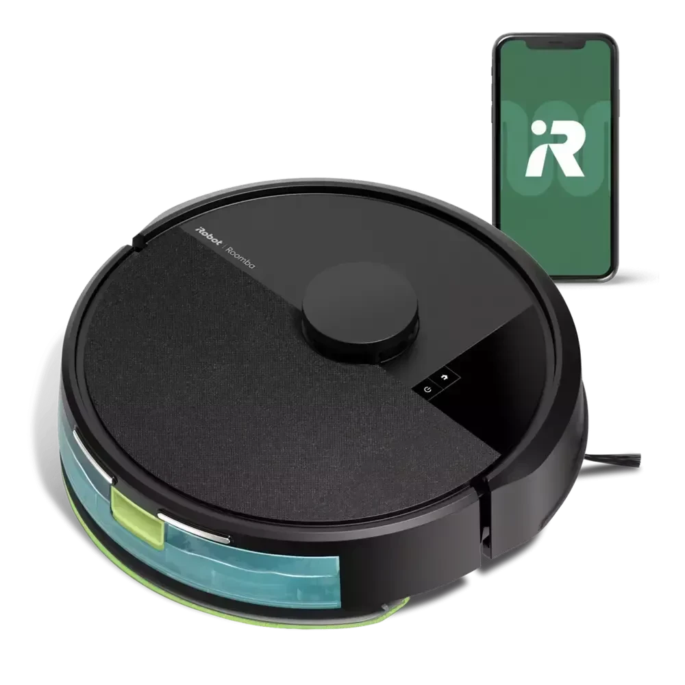 Робот-пылесос с функцией влажной уборки iRobot Roomba Combo 105 Black (Y311040)