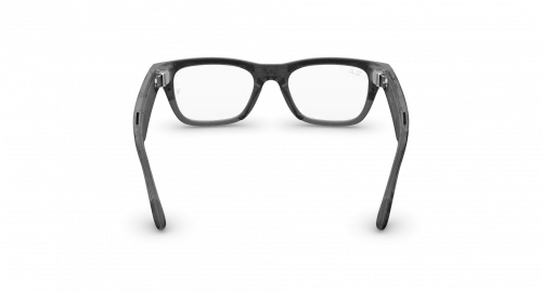 Ray-Ban Meta Blayzer Optics Gen2 Standard - Matte Transparent Ice Grey / Clear (RW7001 8529 50-19)