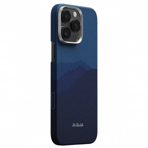 Чехол-накладка (карбоновый) Apple iPhone 16 Pro Max Pitaka Edge Ultra-Slim Case with PitaTap Over The Horizon (KI1606POTH)
