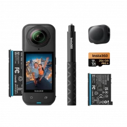Insta360 X5 Costco Adventure Bundle Midnight Black (CINSAAHA-X530)