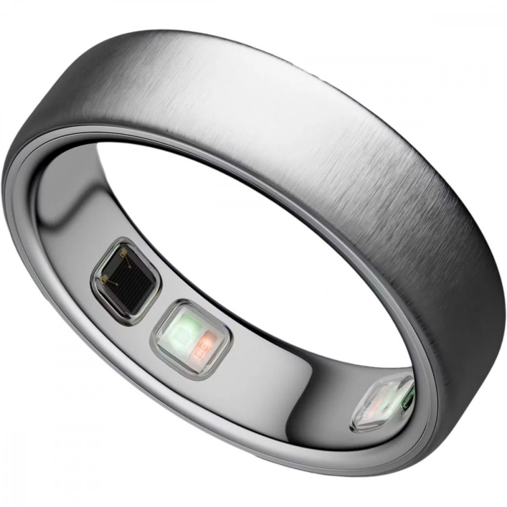 Oura Ring 5 Brushed Silver - Size 8 (JZ90-61619-08)