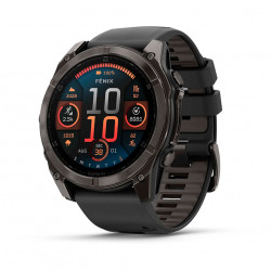 Garmin Fenix 8 51mm AMOLED Sapphire Carbon Gray DLC Titanium w. Black/Pebble Gray S. Band (010-02905-20/21) Replacement