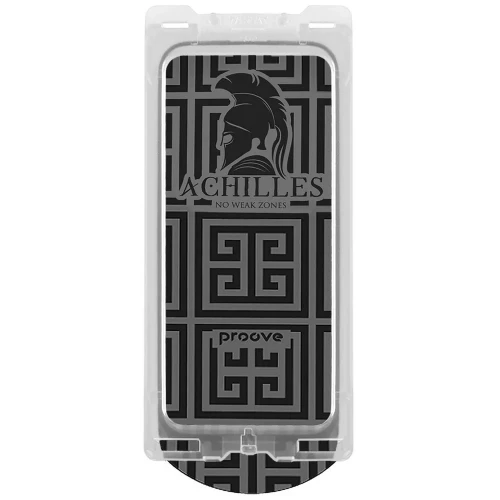 Защитное стекло Apple iPhone 17/16 Pro Proove Achilles Installation Box Black
