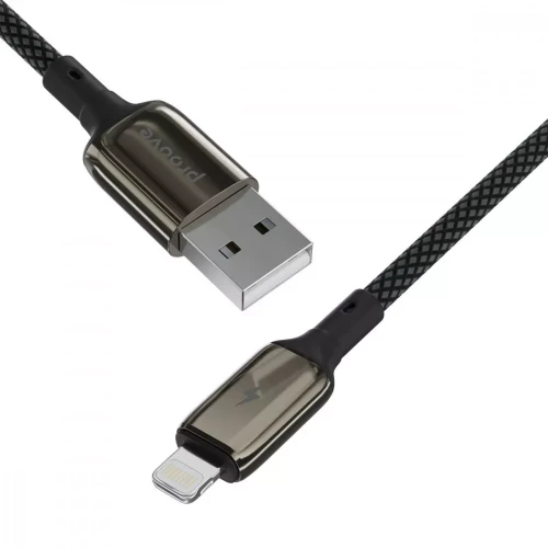 Proove Dense Metal USB to Lightning 2.4A 1m Black (CCDM20001101)