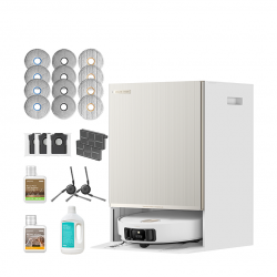 Робот-пылесос с функцией влажной уборки Dreame Bot MatriX 10 Ultra White (RLX95CE-Wh)