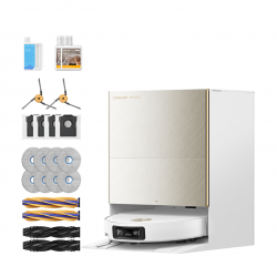 Робот-пылесос с функцией влажной уборки Dreame X60 Ultra Complete White (RLX87DE-wh)