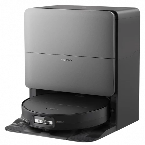 Робот-пылесос с функцией влажной уборки RoboRock Saros 20 Sonic Complete Black