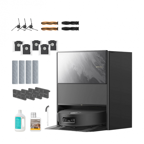Робот-пылесос с функцией влажной уборки Dreame Aqua 10 Ultra Track Complete Black (RLR81CE-1-BL)