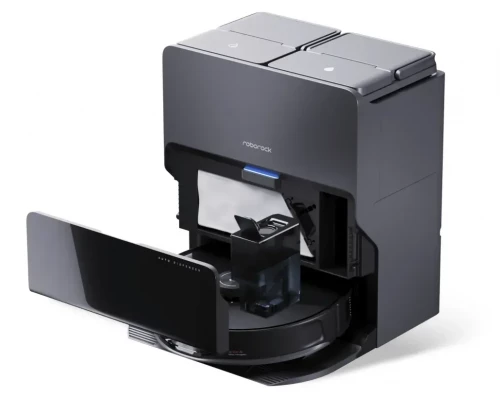 Робот-пылесос с функцией влажной уборки RoboRock S8 MaxV Ultra Black