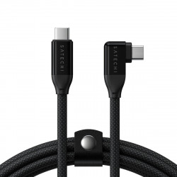 Satechi Right-Angle USB-C to USB-C Data and Charge Cable 1м (AP-YCR100K)
