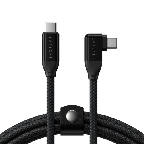 Satechi Right-Angle USB-C to USB-C Data and Charge Cable 1м (AP-YCR100K)