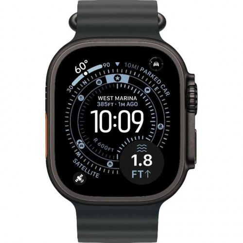Apple Watch Ultra 3 GPS + Cellular 49mm Black Tit. Case w. Black Ocean Band (MF0J4) (Like New)