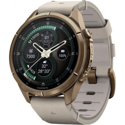 Garmin Fenix 9 Pro inReach 43mm Autumn Gold Titanium with Bone Leather Band (010-04335-40/41)