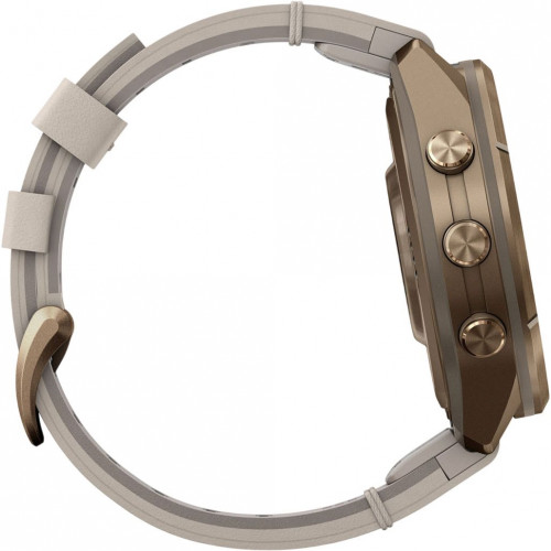 Garmin Fenix 9 Pro inReach 43mm Autumn Gold Titanium with Bone Leather Band (010-04335-40/41)