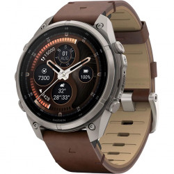 Garmin Fenix 9 Pro inReach 47mm Titanium with Walnut Leather Band (010-04336-40/41)