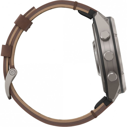 Garmin Fenix 9 Pro inReach 47mm Titanium with Walnut Leather Band (010-04336-40/41)