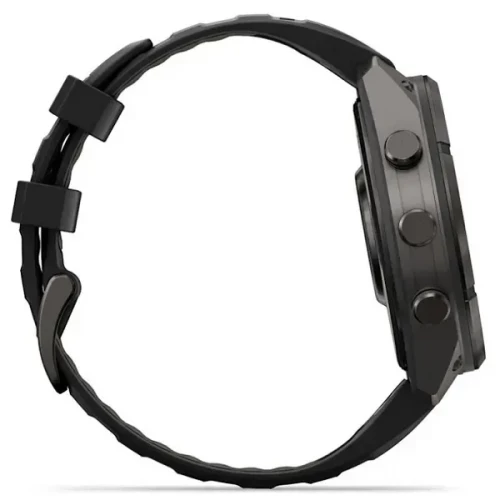 Garmin Fenix 9 Pro inReach 47mm Carbon Gray DLC Titanium w. Black/Pebble Gray Silicone B. (010-04336-10/11)