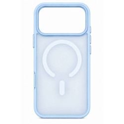 Чехол-накладка (силиконовый) Apple iPhone 18 Pro/17 Pro Monblan Magnetic Matte Series Light Blue