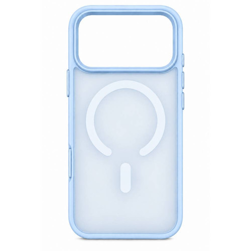Чехол-накладка (силиконовый) Apple iPhone 18 Pro/17 Pro Monblan Magnetic Matte Series Light Blue