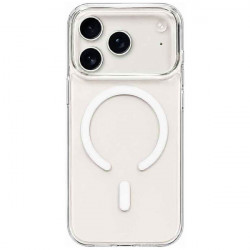 Чехол-накладка (силиконовый) Apple iPhone 18 Pro Max/17 Pro Max Monblan Magnetic Crystal Series Transparent
