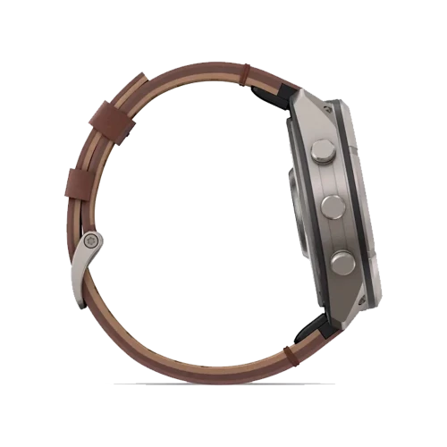 Garmin Fenix 9 Pro inReach 51mm Titanium with Walnut Leather Band (010-04337-40/41)