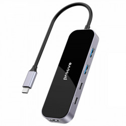Proove Shadow 2xUSB3.0 + Type-C + PD100W + HDMI Dark Gray (HBSW10221205)
