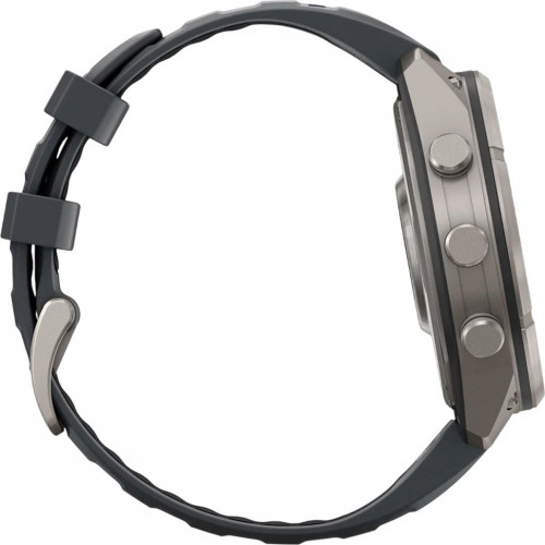 Garmin Fenix 9 Pro 47mm Titanium with Graphite/Black Silicone Band (010-04336-25/26)