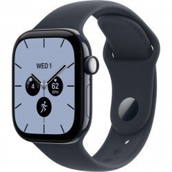 Apple Watch Series 12 GPS + Cellular 42mm Night Blue Ceramic Case with Navy Blue Sport Band S/M (MJGY4)