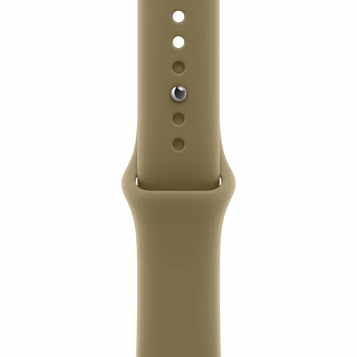 Apple Watch Series 12 GPS + Cellular 42mm Dark Bronze Aluminum Case with Olive Sport Band S/M (MJG44)