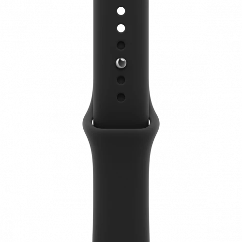 Apple Watch Series 12 GPS + Cellular 42mm Black Aluminum Case with Black Sport Band M/L (MJG14)