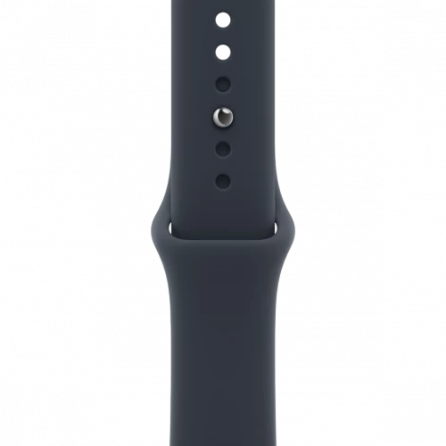Apple Watch Series 12 GPS + Cellular 42mm Space Gray Aluminum Case with Navy Blue Sport Band S/M (MJFX4)