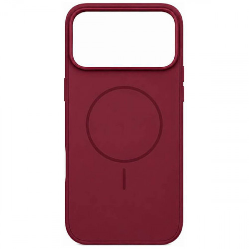 Чехол-накладка (силиконовый) Apple iPhone 18 Pro/17 Pro Monblan Magnetic Horizon Series Dark Cherry