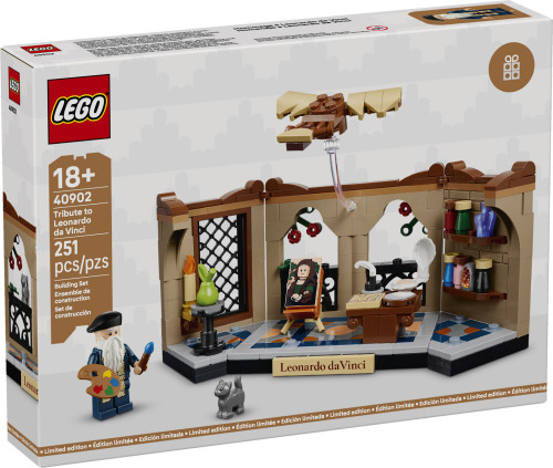 LEGO Promotional Tribute to Leonardo da Vinci (40902)