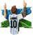 LEGO Editions Football Ліонель Мессі — святкування (43018)