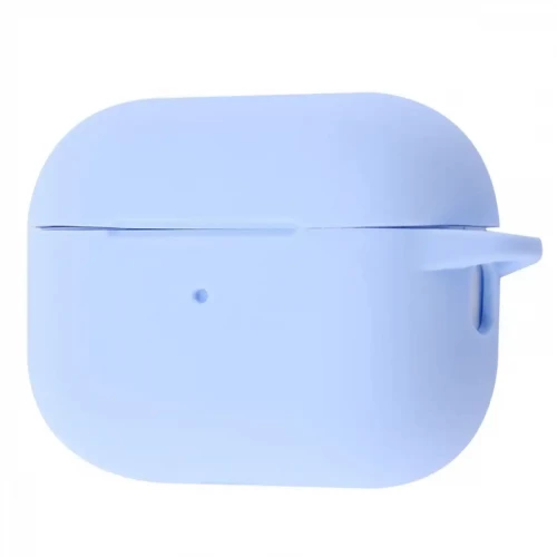 Чохол-накладка (силіконовий) Apple AirPods Pro 3 Silicone Case New Lilac Cream