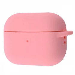 Чохол-накладка (силіконовий) Apple AirPods Pro 3 Silicone Case New Pink