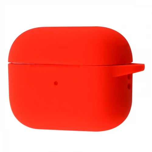 Чохол-накладка (силіконовий) Apple AirPods Pro 3 Silicone Case New Red